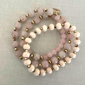 Kinsley Armelle bracelets, amazing color duo